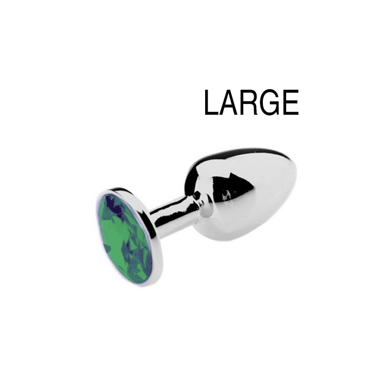 Kiotos Plug Bijou Vert 8 x 4 cm